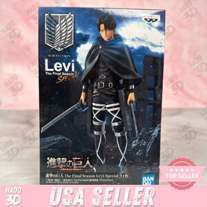 Attack on Titan Final Season LEVI ACKERMAN Special Figure Survey Corps BANPRESTO